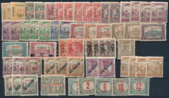 Szeged 1919 59 db bélyeg, Bodor vizsgálójellel