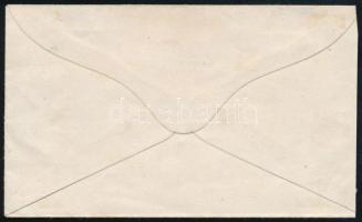 1873 Réznyomat 3kr mini méretű (94x57 mm) helyi levéleN, elfogazva, "MAGY.ÓVÁR"