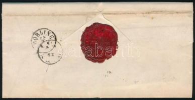 1873 Réznyomat 5kr levélen, "POSTA INDULÁS UTÁN" bélyegzéssel, "NEMESVID / SOMOGY M.&...