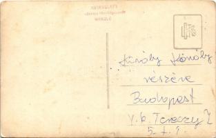 Bánhorváti, látkép, templomok. Rosenblatt művészi fényképészete (Miskolc) photo (szakadás / tear)