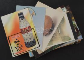 100 db MODERN reklám képeslap / 100 modern advertisement postcards