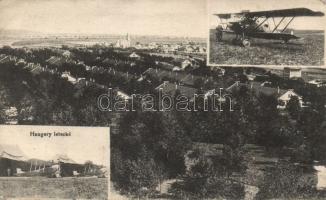 Milovice military camp with hangar