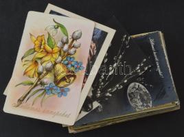 100 db MODERN húsvéti témájú üdvözlőlap / 100 modern Easter greetings postcards
