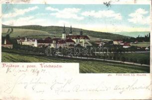 Velehrad with cathedral (EB)