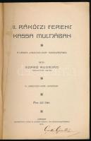 Szabó Adorján: II. Rákóczi Ferenc Kassa múltjában. Kassa, 1906, Vitéz A. Utóda Könyv- és Kőnyomdája....