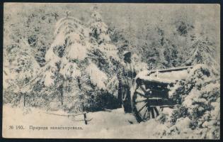 1916 Tábori posta képeslap vöröskereszt bélyegzéssle / Field postcard with Red Cross postmark