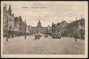 1915 Tábori posta képeslap / Field postcard "K. und k. Barakenspital in Dejvic"