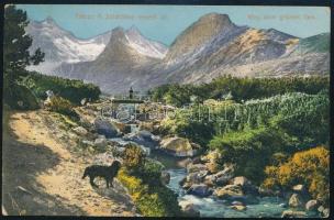 1917 Tábori posta képeslap / Field postcard "K.u.k. GARNISONSSPITAL" + "KASSA" +...