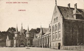 Opava castle entrance