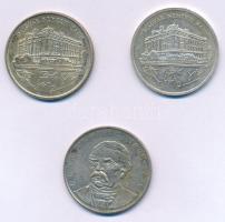 1992. 200Ft Ag "MNB" + 1993. 200Ft Ag "MNB" + 1994. 200Ft Ag "Deák" T:...