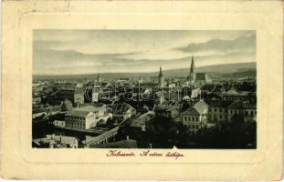 1910 Kolozsvár, Cluj; látkép. W.L. Bp. 6400. / general view (EK)