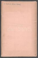 Népművészet témában 20 db kétoldalas, fekete-fehér képtábla + 4 db színes képtábla, Lükő Gábor: A ma...