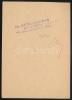 1933 Levelezőlap francotyp bélyegzéssel és 2 db levélzáróval / Postcard with labels