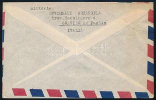 1950 Légi levél New Yorkba / Airmail cover to New York