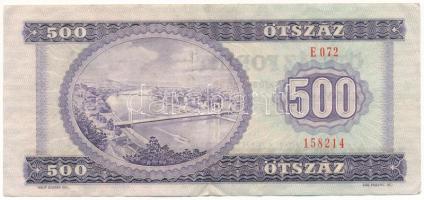 1975. 500Ft "E 072 158214" T:F erős papír
Adamo F41