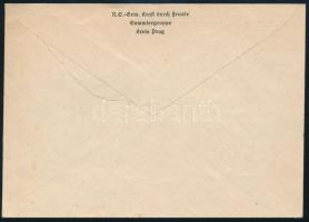 Böhmen und Mähren 1942 Levél alkalmi bélyegzéssel / Cover "PRAG"