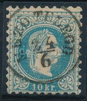 1867 10kr "MEZŐ TELEGD" (Gudlin 300 p)