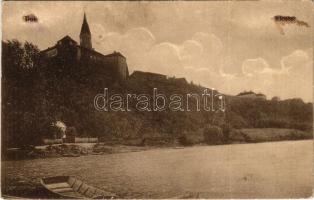 Újlak, Ilok; Kloster. J. Epstein / kolostor / cloister + "M. KIR. 36. HONVÉD MENETZÁSZLÓALJ PAR...