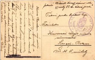 Újlak, Ilok; Kloster. J. Epstein / kolostor / cloister + "M. KIR. 36. HONVÉD MENETZÁSZLÓALJ PAR...