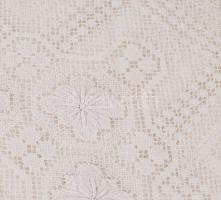 Kézzel készült necc csipke terítő, 190x100 cm