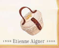 Etienne Aigner olasz kendő, 87x87 cm