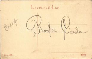 Marosújvár, Uioara, Ocna Mures; Mikó utca, Füssy üzlete. W.L. 1593. / street view, shop (EK)