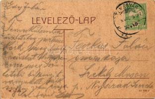 1909 Temesvár, Timisoara; Béga részlet, M. kir. dohánygyár. W.L. 146. / Bega riverside with tobacco ...