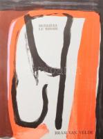 van Velde, Bram (1895-1981): 2 db litográfia és művekről készült reprodukciók a Derriere le miroir 240. számában. Nyomat, papír. Párizs, 1980, Maeght. 27+1 p. 2. Francia nyelven. Kiadói papírborítóban. Litográfiák mérete: 38x56 cm, máskülönben 38x28 cm.