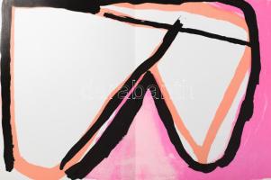 van Velde, Bram (1895-1981): 2 db litográfia és művekről készült reprodukciók a Derriere le miroir 2...