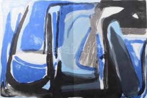 van Velde, Bram (1895-1981): 3 db litográfia és művekről készült reprodukciók a Derriere le miroir 2...