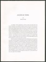 Chillida, Eduardo (1924-2002): Nyomatok és reprodukciók a Derriere le miroir 242. számában. Jelzés n...