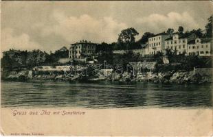 Ika, Ica (Abbazia, Opatija); Sanatorium. Atelier Ghega / szanatórium / sanatorium (EB)