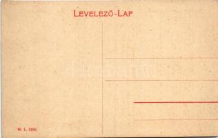 Gyulafehérvár, Alba Iulia; Hunyadi tér, Gutfreund Vilmos, Tamás István, Kohn üzlete. W.L. 3166. / sq...