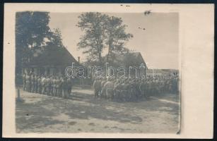 1917 Tábori posta képeslap / Field postcard "Evangelische Militärseelsorg der Garnison Cholm&qu...