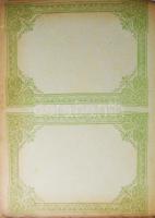 3 db régi képeslap-album, üresek, változó állapotban, sérülésekkel, egy hiányzó gerinccel, 27x20 cm ...