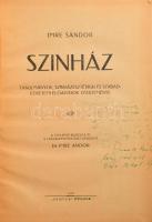 Imre Sándor: Színház. Tanulmányok, színházesztétikai és szabadegyetemi előadások gyűjteménye. A címl...