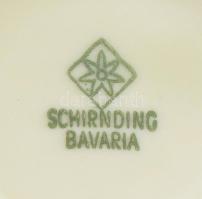 6 darab porcelán reggeliző szett: csésze alátéttel és desszertes tányér. Jelzett, minimális kopással...