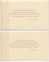 2000. 2000Ft "Millenium" (2x) sorszámkövetők "MM 0025786 - MM 0025787" eredeti d...