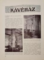 1912 Interieur kávéház és lakóház. Szerk.: Kovács Béla. I. évfolyam 1. szám. Bp., Jókai-ny., 39+1 p....