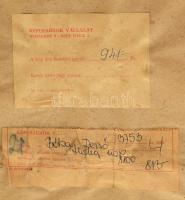 Bóka Dezső (1935-): Hideg nap, 1969. Akvarell, papír, jelzett. Hátoldalán Képcsarnok Vállalat címkéj...