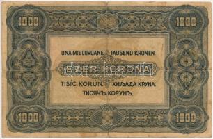 1920. 1000K "Orell Füssli Zürich" nyomdahely-jelöléssel, "B 19 724538" sorszámma...