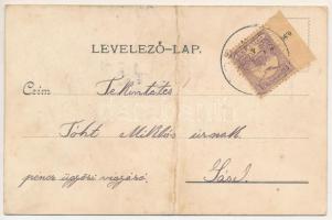 1828-1900 Zsolnay Vilmos keramikusművész, nagyiparos gyászlapja / Hungarian industrialist and entrep...