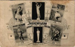 Irene Widray Internat. Tänzerin. R. Mosinger (Zagreb) / dancer (EB)