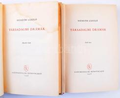 Németh László: Társadalmi drámák. I-II. köt.
A szerző, Németh László (1901-1975) író által ALÁÍRT p...
