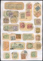 35 db Turul bélyeg jól olvasható bélyegzésekkel