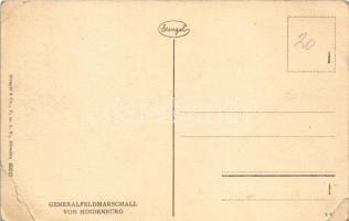Generalfeldmarschall von Hindenburg / WWI German military, Field Marshal Hindenburg. Stengel (EB)