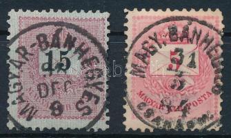 "MAGYAR-BÁNHEGYES", "MAGY.BÁNHEGYES / CSANÁD M."