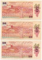 Csehszlovákia 1987. 50K (3x) T:F
Czechoslovakia 1987. 50 Korun (3x) C:F
Krause P#96