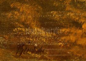 Olvashatatlan (Reinhardt?) jelzéssel: Vízpart. Olaj, vászon. Sérült. Hátoldalán Képcsarnok Vállalat ...