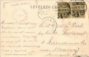 1906 Budapest XII. Zugliget, Normafa. Schwarz J. kiadása (EK)